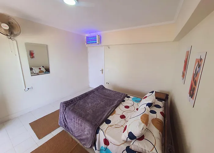 Hotel Appartment Sea View Free Wifi 3 Bedrooms 2 Full Bathrooms 4Th Floor Bellevue Village Agami Alexandria Families Are Preferred Available All Year Days With 5 Heavy Blankets