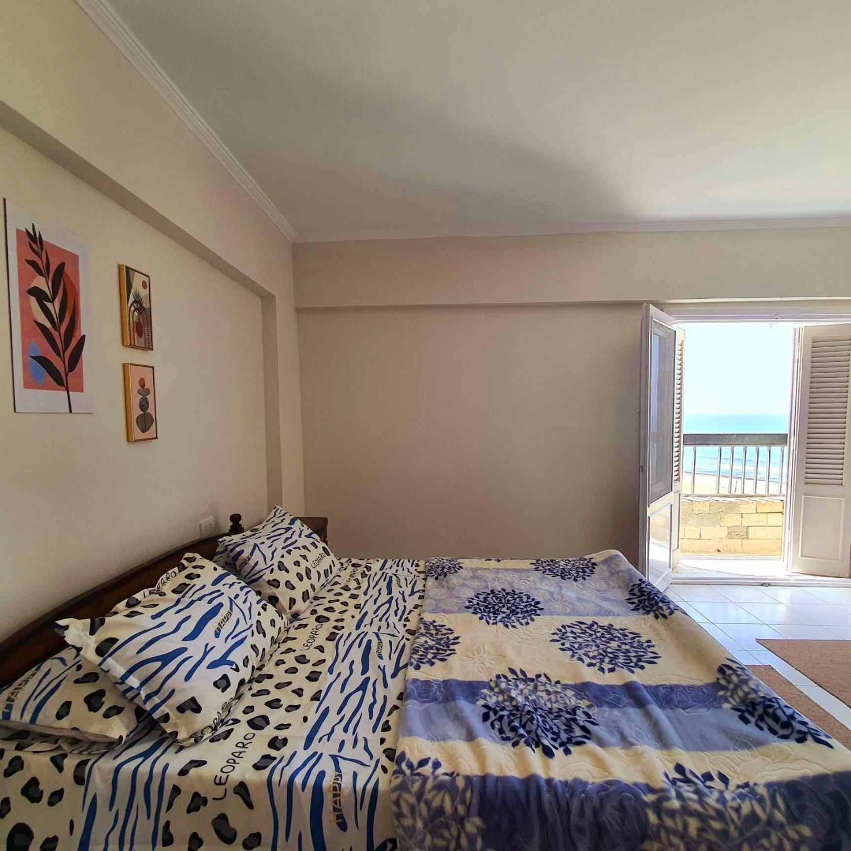 Sea View Free Wifi 3 Bedrooms 2 Full Bathrooms 4th Floor Bellevue Village Agami Families Are Preferred Available Year Days With 5 Heavy Blankets * Alexandria